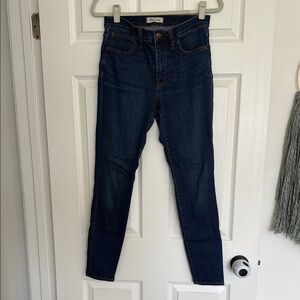 Madewell Dark Blue Roadtripper Women's Jeans